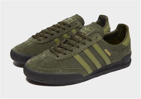 adidas sneaker jeans grün|Adidas green shoes.